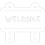Bienvenida blanco Bienvenida blanco